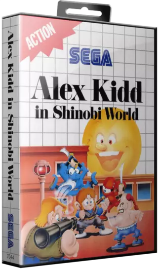 jeu Alex Kidd in Shinobi World